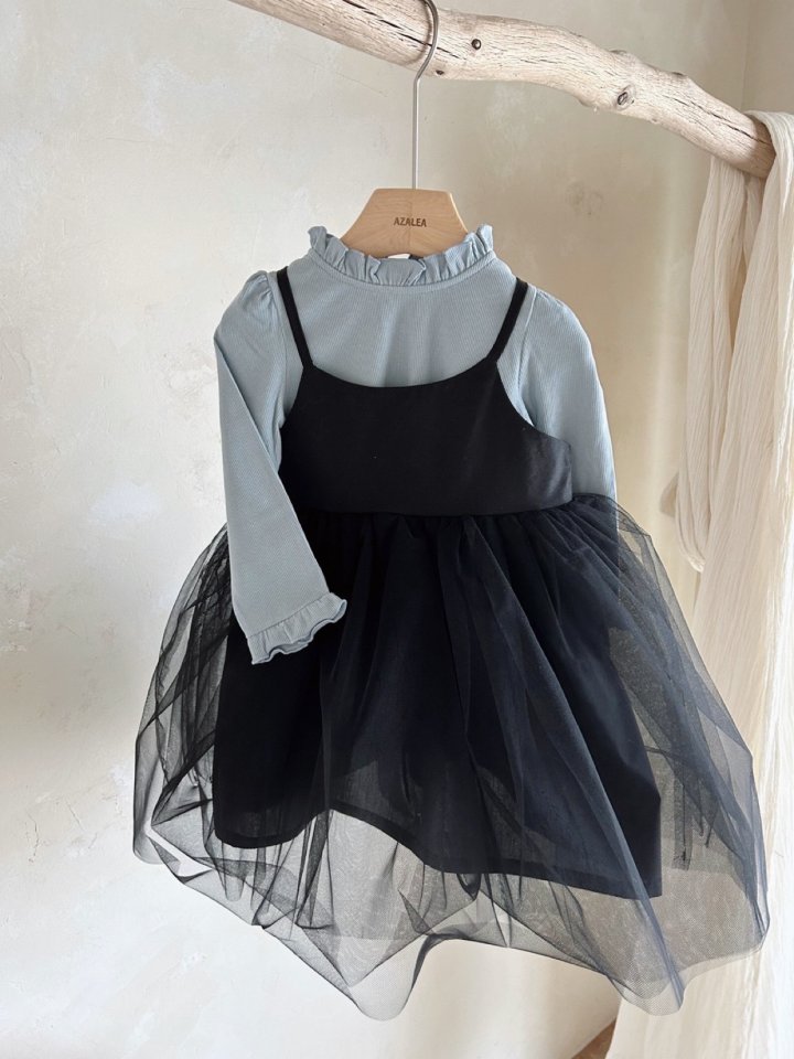 Azalea - Korean Children Fashion - #discoveringself - Sasha Layered One-piece - 4