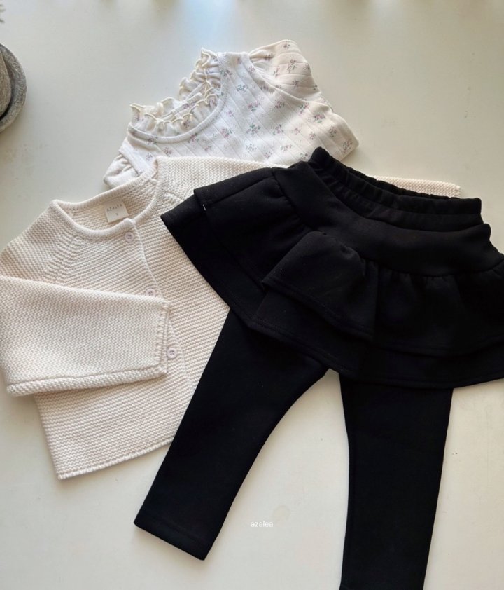 Azalea - Korean Children Fashion - #kidsshorts - Jelly Cancan Skirt Leggings - 8