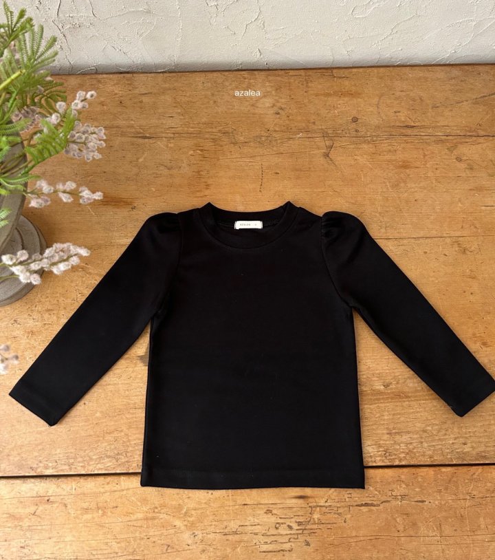 Azalea - Korean Children Fashion - #kidsstore - Basic Shirring Tee - 6