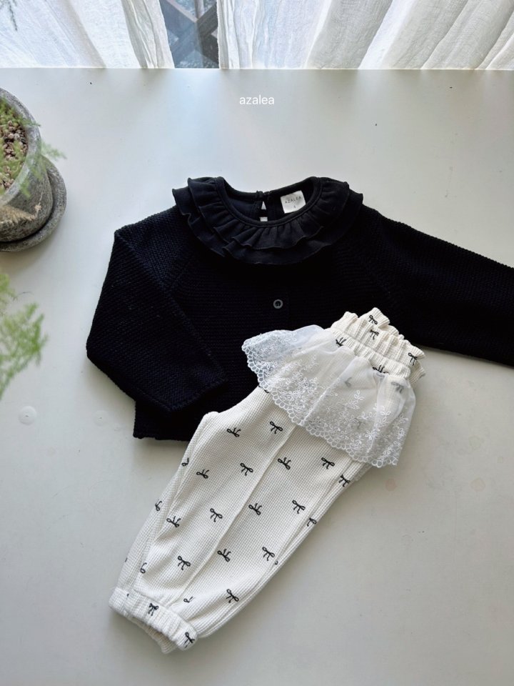 Azalea - Korean Children Fashion - #kidsshorts - Saint Frill Tee - 4