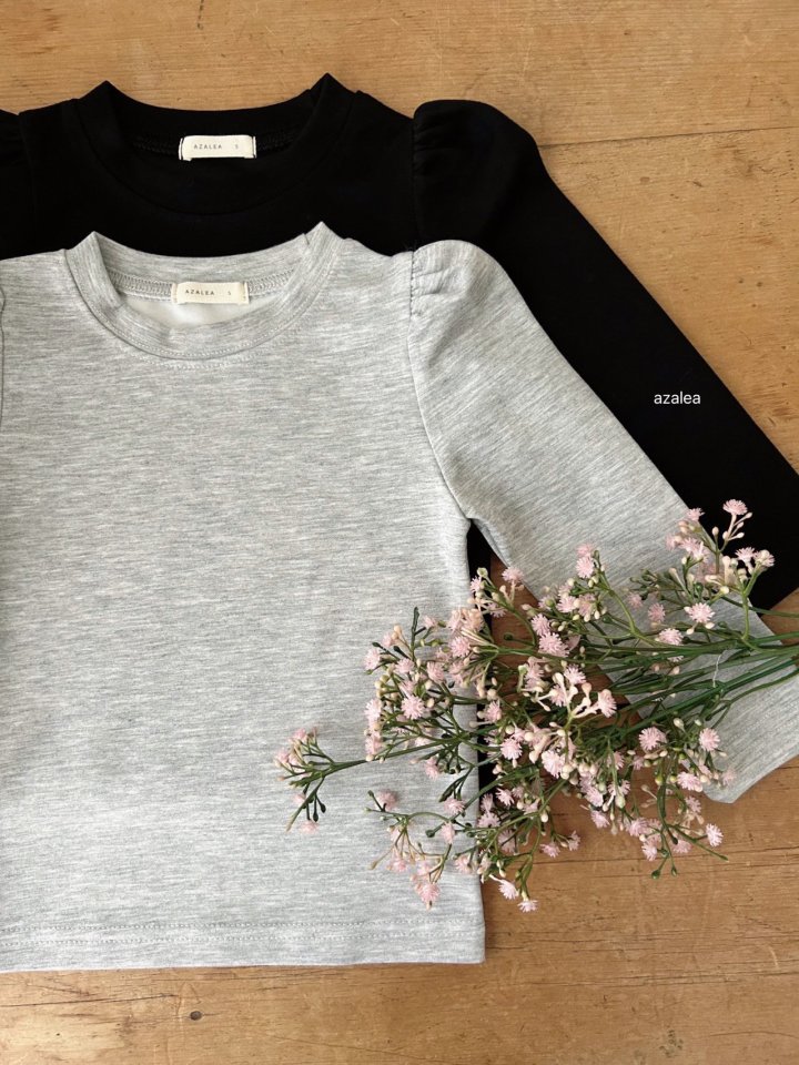 Azalea - Korean Children Fashion - #kidzfashiontrend - Basic Shirring Tee - 7