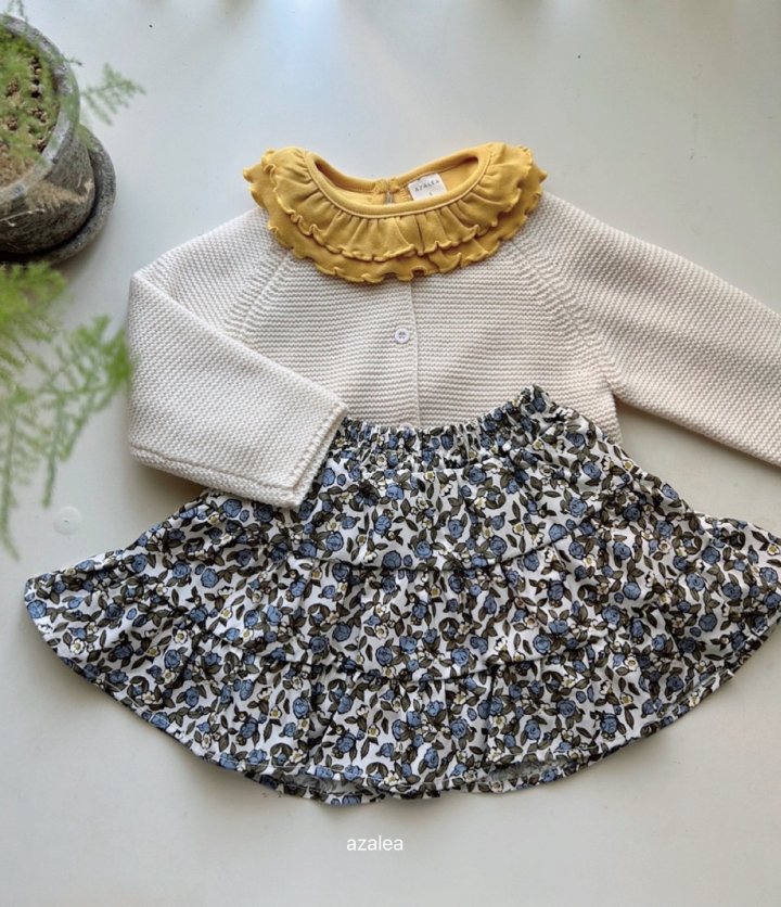 Azalea - Korean Children Fashion - #kidzfashiontrend - Olive Cancan Skirt