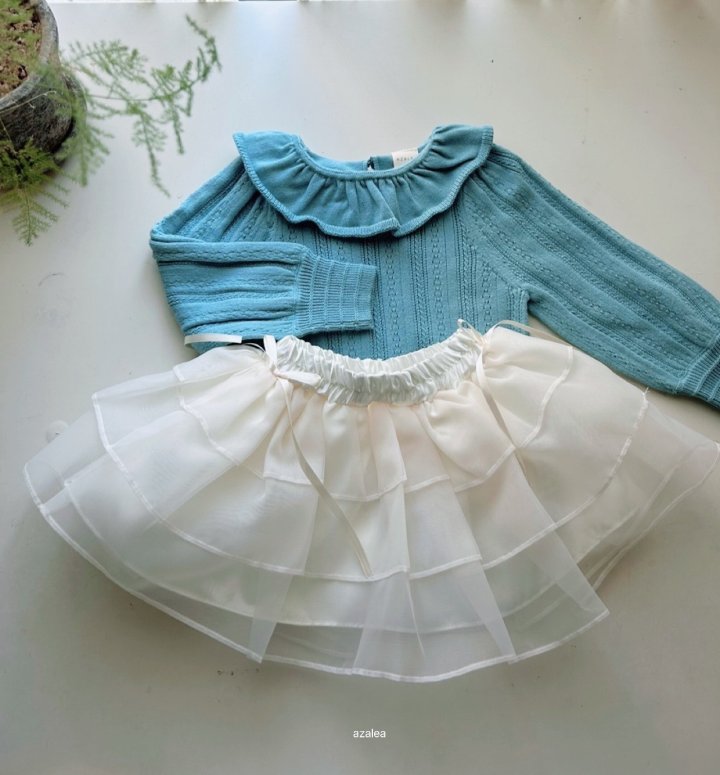 Azalea - Korean Children Fashion - #Kfashion4kids - Organza Cancan Skirt - 4