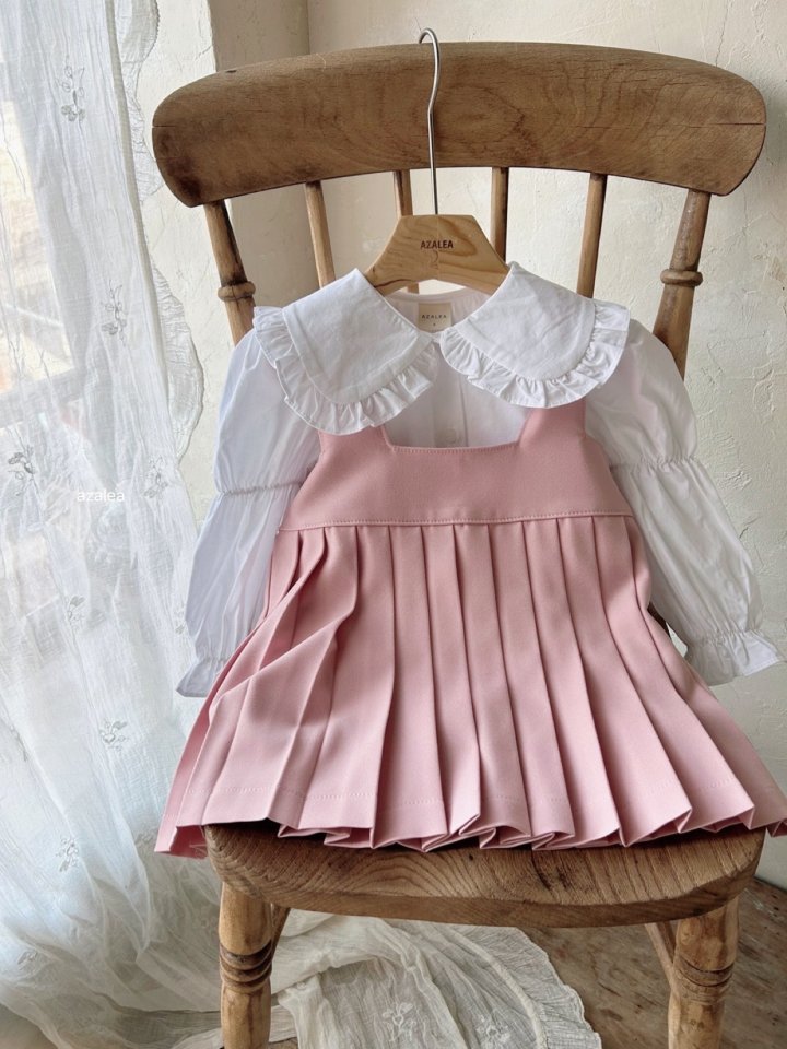 Azalea - Korean Children Fashion - #magicofchildhood - Doyu Frill Shirt - 6
