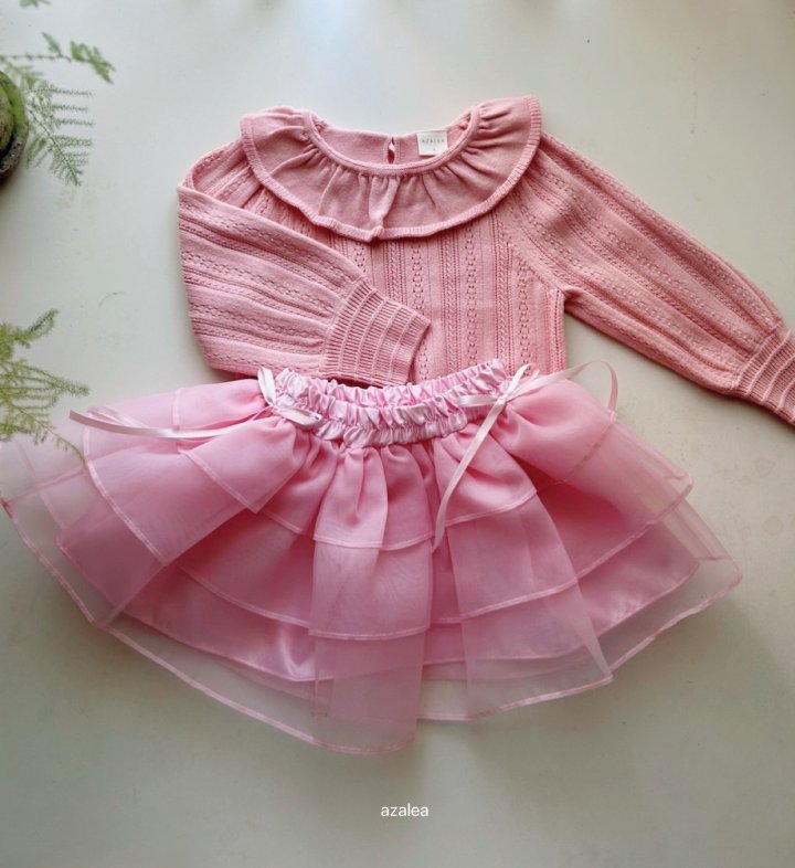 Azalea - Korean Children Fashion - #magicofchildhood - Organza Cancan Skirt - 5