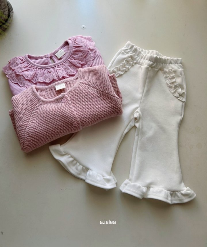 Azalea - Korean Children Fashion - #magicofchildhood - Rose Lace Tee - 4