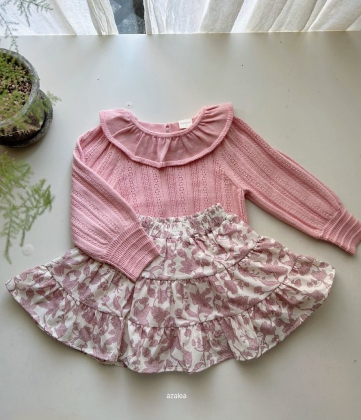 Azalea - Korean Children Fashion - #todddlerfashion - Olive Cancan Skirt - 7