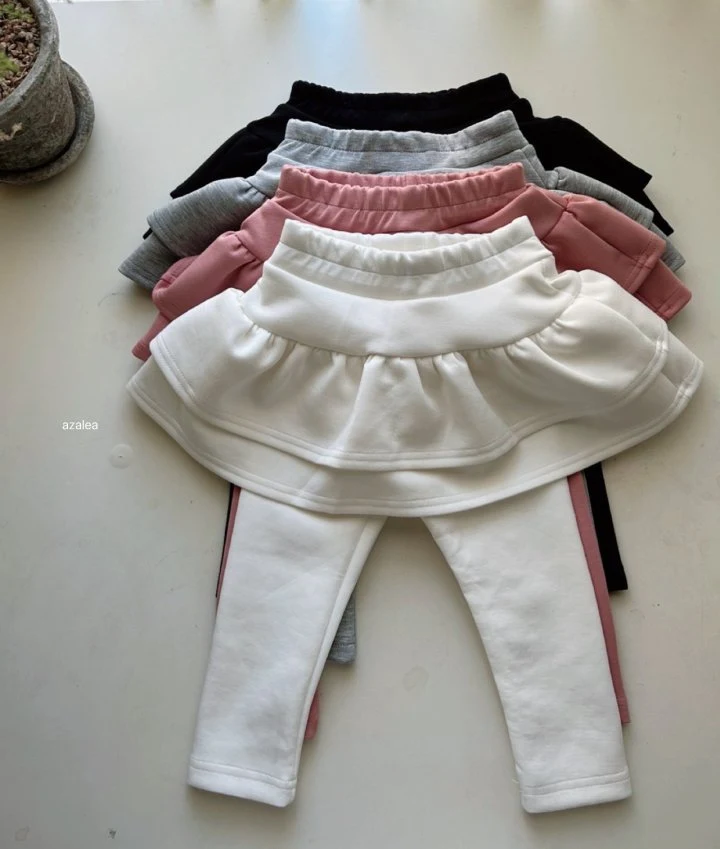 Azalea - Korean Children Fashion - #toddlerclothing - Jelly Cancan Skirt Leggings