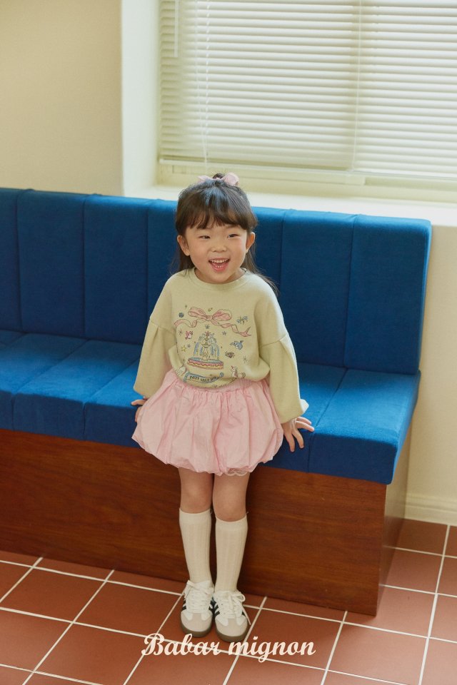 Babar Mignon - Korean Children Fashion - #Kfashion4kids - Donghwa Sweatshirts - 5