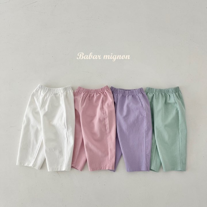 Babar Mignon - Korean Children Fashion - #Kfashion4kids - Baba Daily Pants