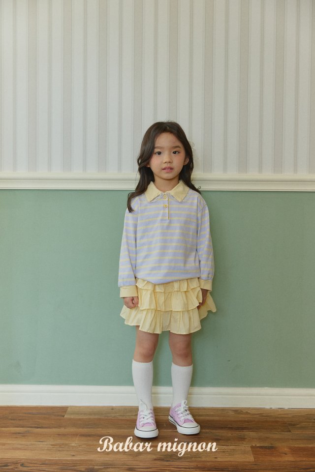Babar Mignon - Korean Children Fashion - #childofig - 3-step Cancan Skirt - 3
