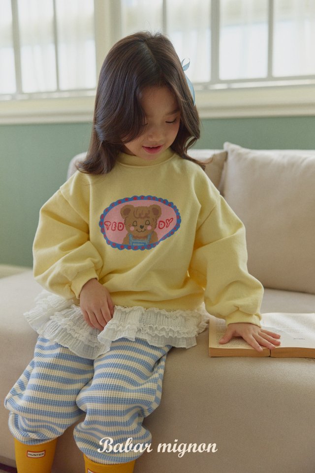 Babar Mignon - Korean Children Fashion - #childofig - Teddy Sweatshirts - 5