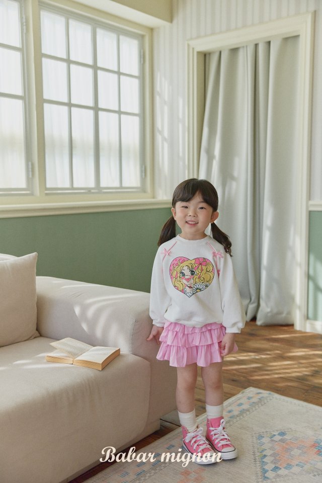 Babar Mignon - Korean Children Fashion - #childrensboutique - Ribbon Character Sweatshirts - 12
