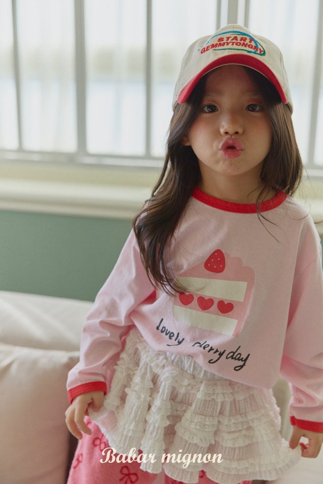 Babar Mignon - Korean Children Fashion - #childrensboutique - Cake Tee - 9