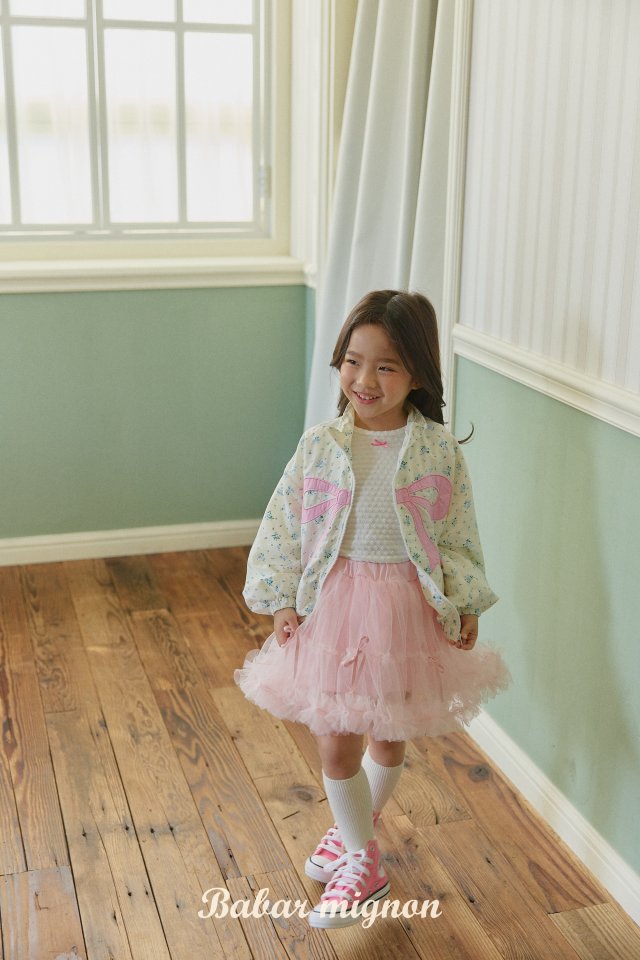 Babar Mignon - Korean Children Fashion - #childrensboutique - Lovely Sha Skirt - 7