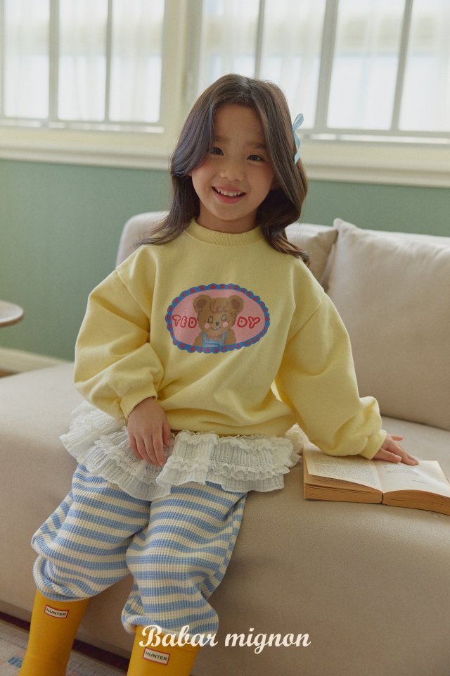 Babar Mignon - Korean Children Fashion - #childrensboutique - Teddy Sweatshirts - 6