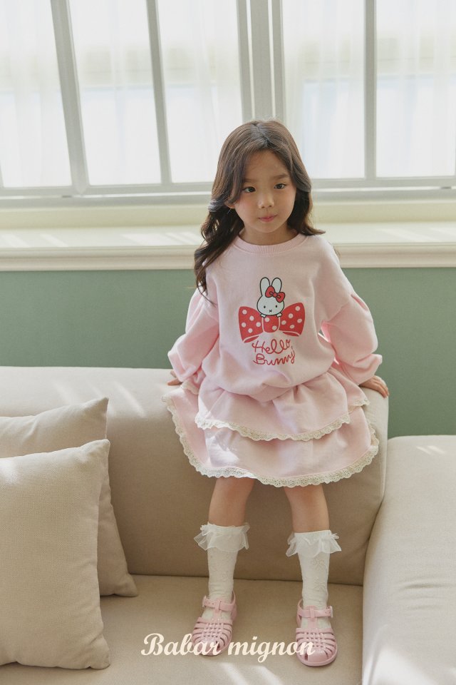 Babar Mignon - Korean Children Fashion - #designkidswear - Lace Cancan Skirt - 8