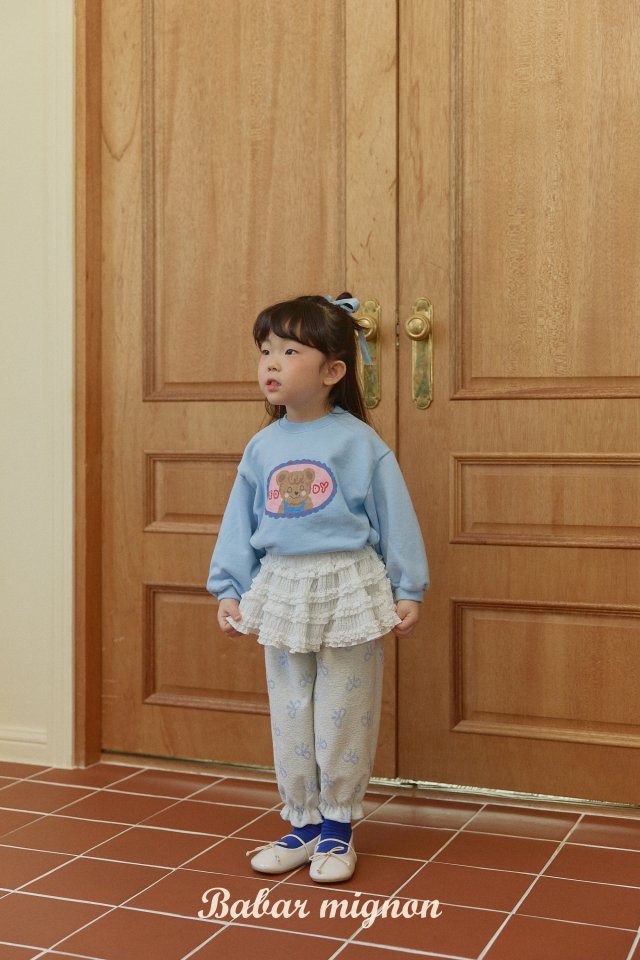 Babar Mignon - Korean Children Fashion - #designkidswear - Ribbon Jogger Pants - 11