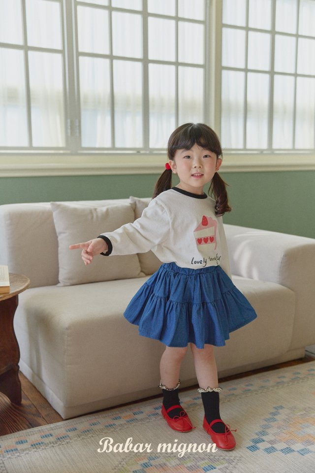 Babar Mignon - Korean Children Fashion - #designkidswear - Cake Tee - 10