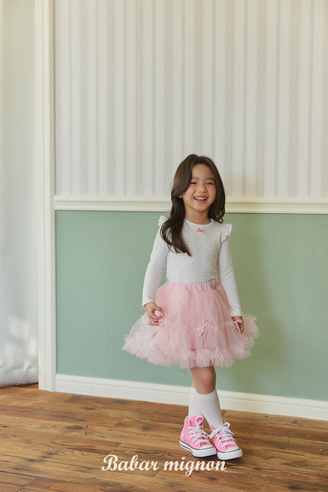 Babar Mignon - Korean Children Fashion - #discoveringself - Lovely Sha Skirt - 9