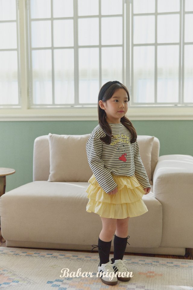 Babar Mignon - Korean Children Fashion - #fashionkids - 3-step Cancan Skirt - 7