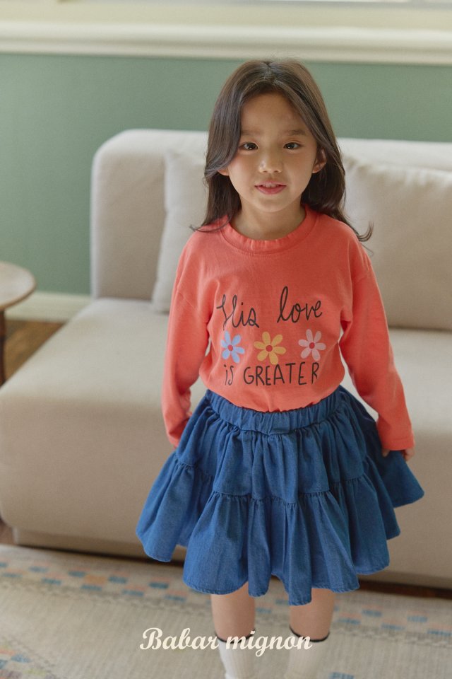 Babar Mignon - Korean Children Fashion - #fashionkids - Flower Tee - 6