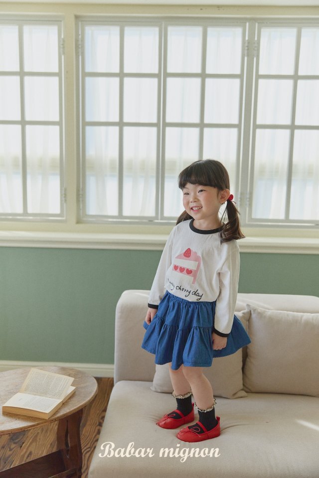 Babar Mignon - Korean Children Fashion - #fashionkids - Cake Tee - 12