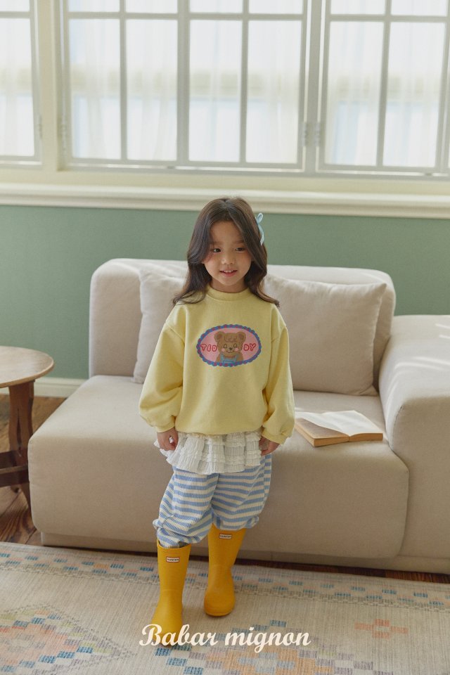 Babar Mignon - Korean Children Fashion - #fashionkids - Teddy Sweatshirts - 9