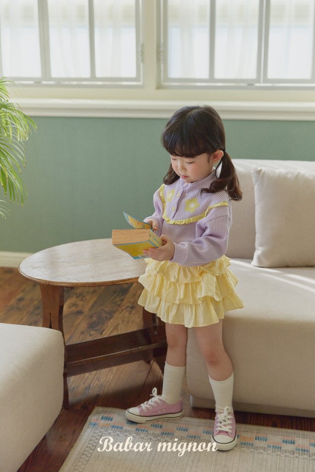 Babar Mignon - Korean Children Fashion - #kidzfashiontrend - 3-step Cancan Skirt - 10