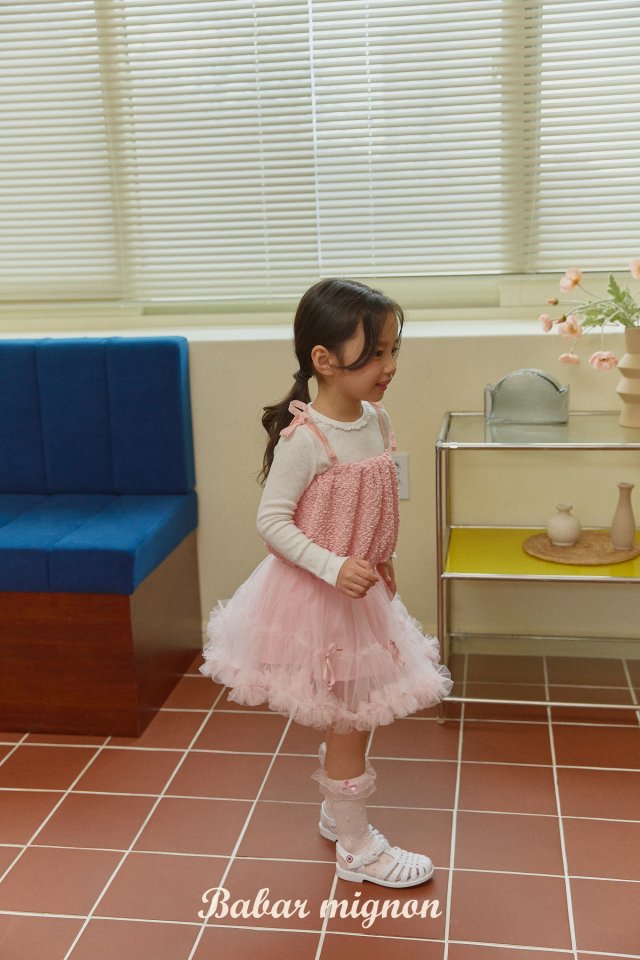 Babar Mignon - Korean Children Fashion - #kidzfashiontrend - Bell Bustier - 3