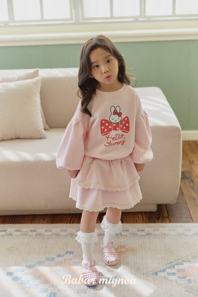 Babar Mignon - Korean Children Fashion - #littlefashionista - Lace Cancan Skirt