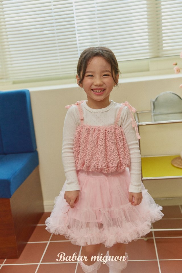 Babar Mignon - Korean Children Fashion - #littlefashionista - Bell Bustier - 5