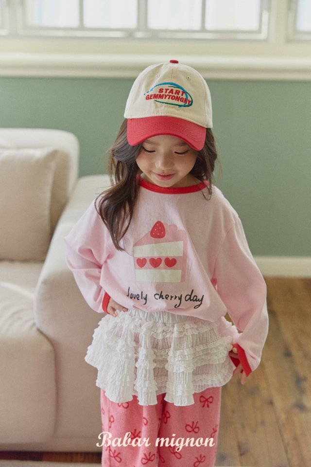 Babar Mignon - Korean Children Fashion - #littlefashionista - Cake Tee