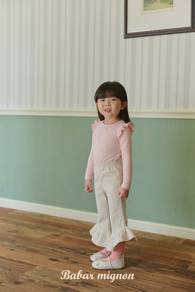 Babar Mignon - Korean Children Fashion - #littlefashionista - Frill Tee - 11