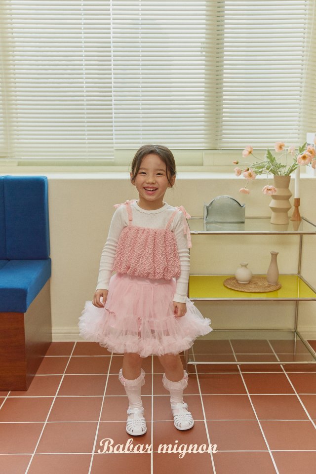 Babar Mignon - Korean Children Fashion - #magicofchildhood - Bell Bustier - 6