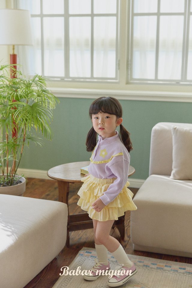 Babar Mignon - Korean Children Fashion - #magicofchildhood - Flower Waffle Anorak - 10