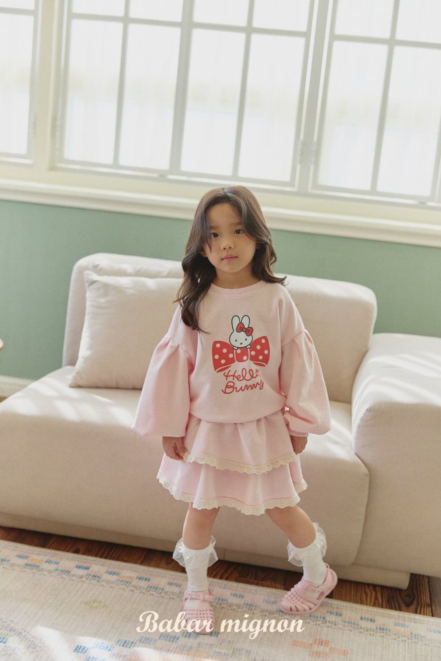 Babar Mignon - Korean Children Fashion - #minifashionista - Lace Cancan Skirt - 3