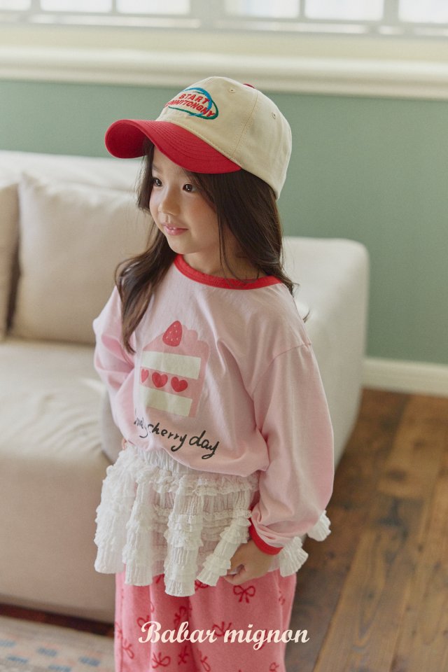 Babar Mignon - Korean Children Fashion - #minifashionista - Cake Tee - 3