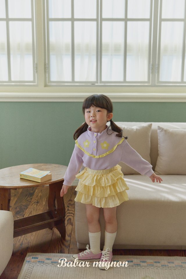 Babar Mignon - Korean Children Fashion - #minifashionista - Flower Waffle Anorak - 11