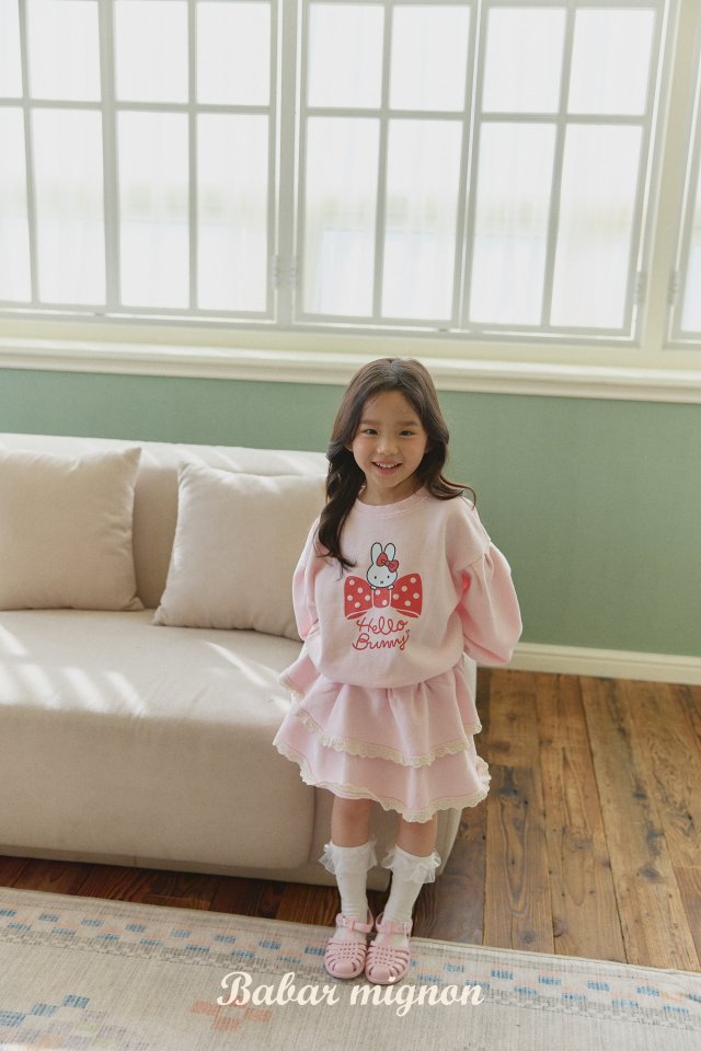 Babar Mignon - Korean Children Fashion - #minifashionista - Lace Cancan Skirt - 4