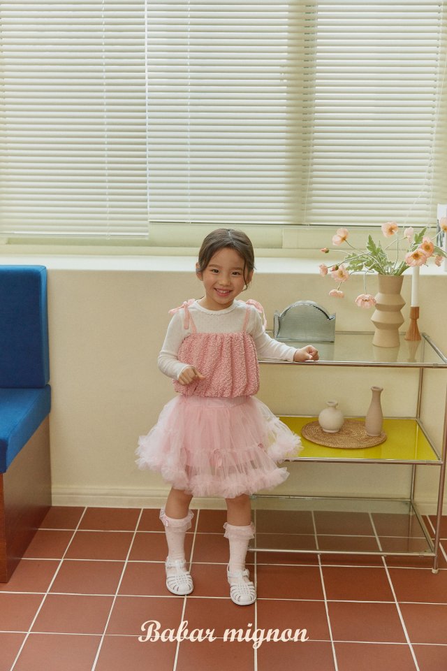 Babar Mignon - Korean Children Fashion - #prettylittlegirls - Bell Bustier - 8