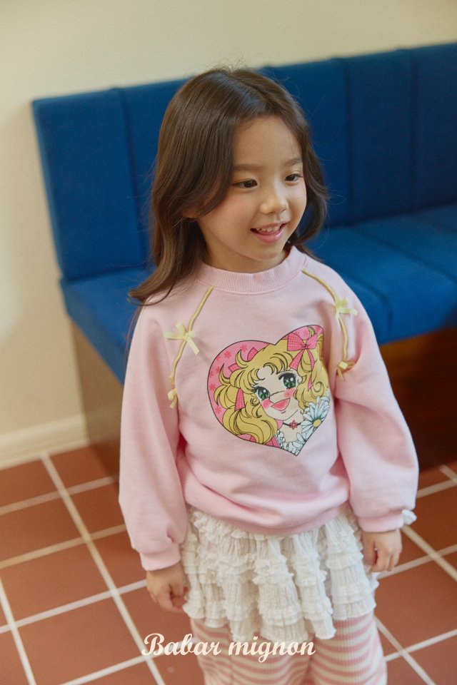 Babar Mignon - Korean Children Fashion - #prettylittlegirls - Ribbon Character Sweatshirts - 7