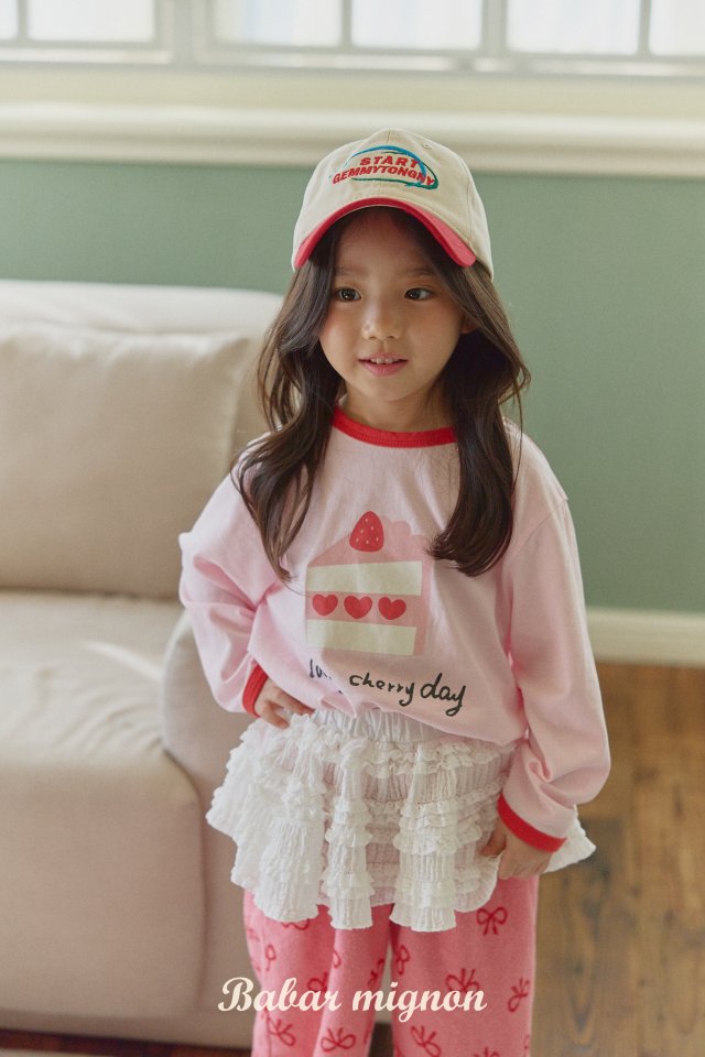 Babar Mignon - Korean Children Fashion - #minifashionista - Cake Tee - 4