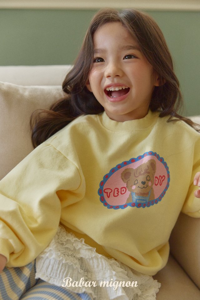 Babar Mignon - Korean Children Fashion - #prettylittlegirls - Teddy Sweatshirts