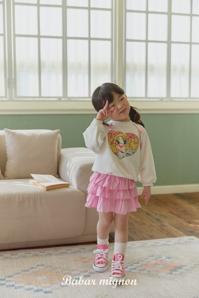 Babar Mignon - Korean Children Fashion - #stylishchildhood - Ribbon Character Sweatshirts - 10