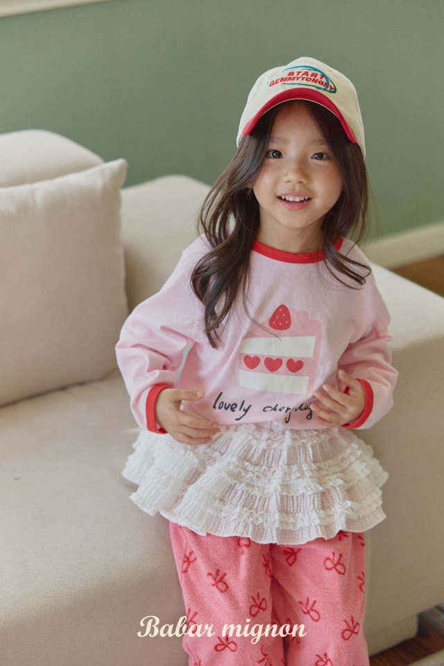 Babar Mignon - Korean Children Fashion - #stylishchildhood - Cake Tee - 7