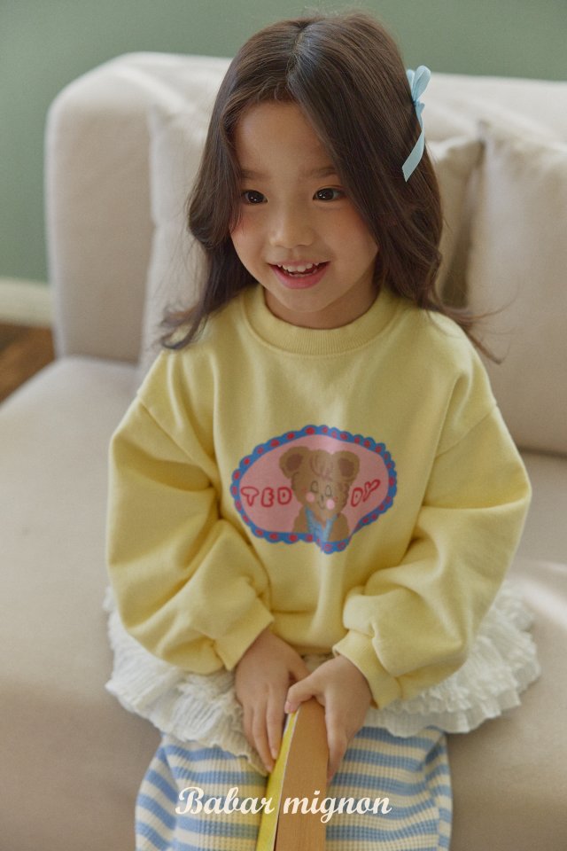 Babar Mignon - Korean Children Fashion - #toddlerclothing - Teddy Sweatshirts - 4
