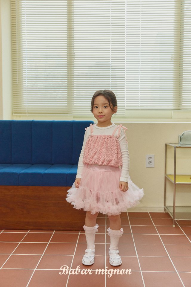 Babar Mignon - Korean Children Fashion - #todddlerfashion - Bell Bustier - 9