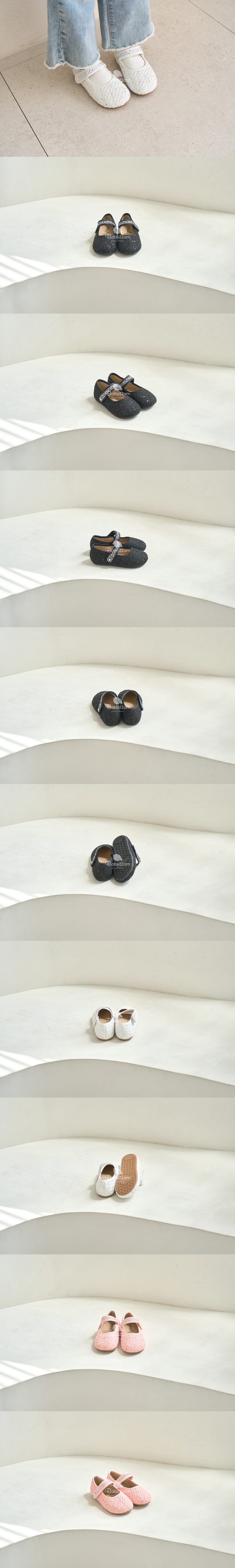 Babyzzam - Korean Children Fashion - #childofig - Crystal Flat - 2