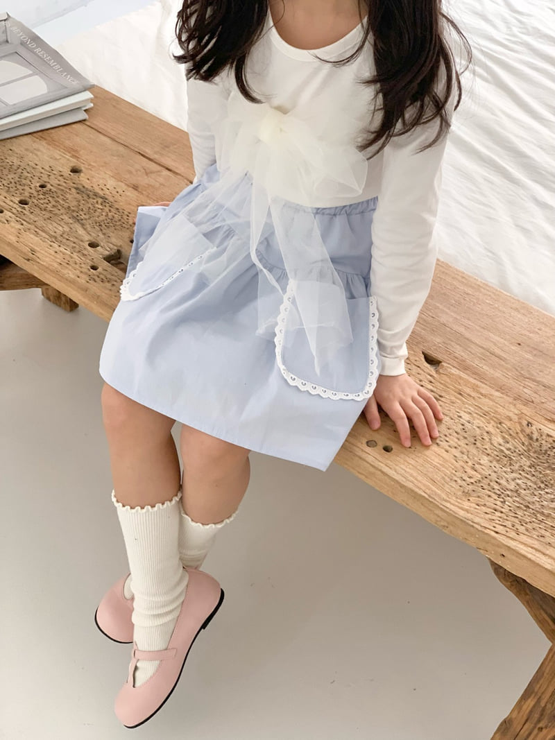 Bailey - Korean Children Fashion - #designkidswear - Ribbon Shirt - 7